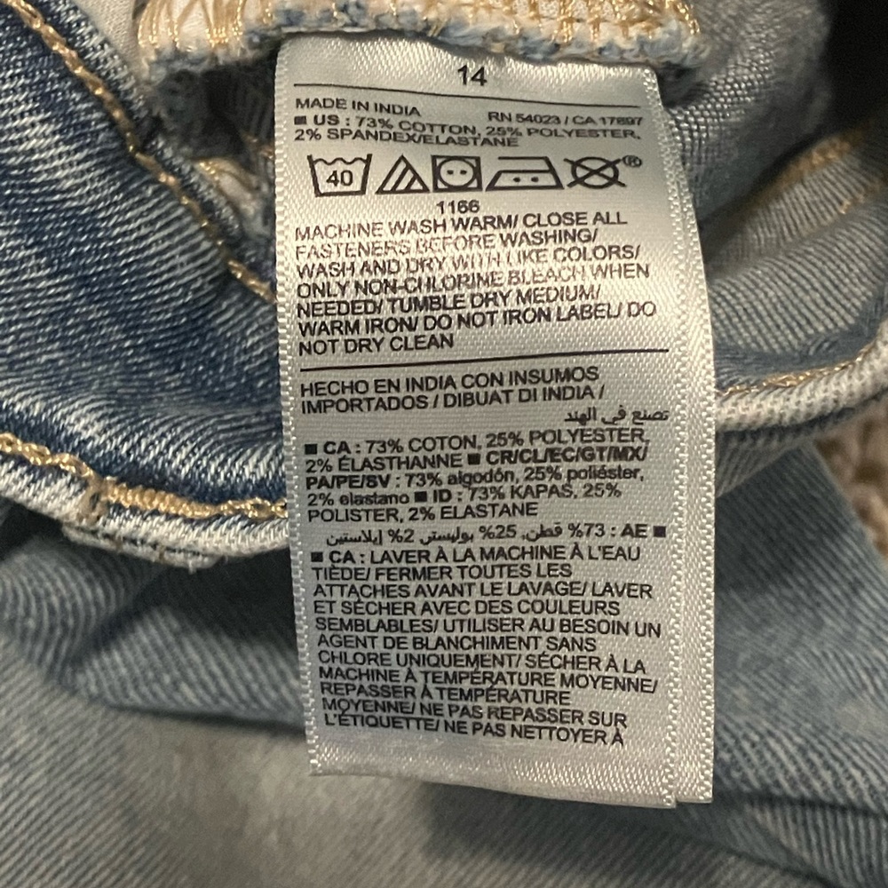 Old Navy Girls high-rise Rockstar Jeggings - Picture 11 of 14